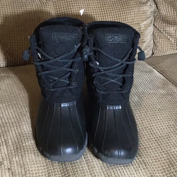Sperry Shoes - Sperry boots size 8.5 black